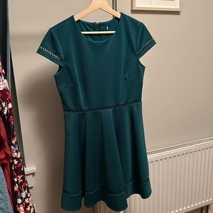 Green Cutout Dress